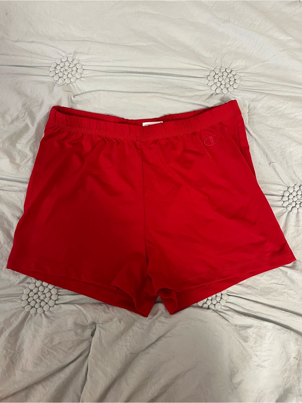 Champion Bright Red Athletic Shorts